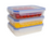 Cookinglife Vershoudbehälter Clip & Fresh 1.4 Liter - 23 x 16.5 x 6.5 cm - 3 Stuks