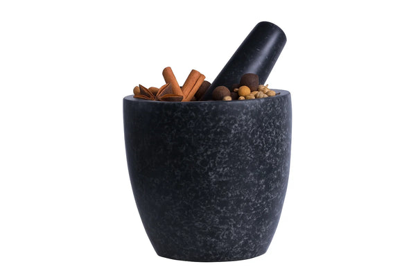 Cookinglife Mörser Granit Schwarz ø 13 cm