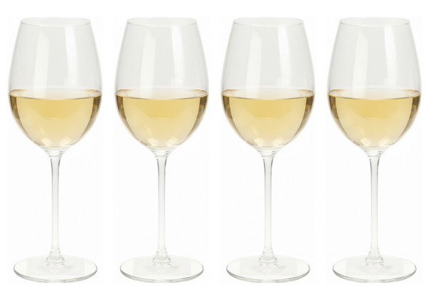 Cookinglife Weiße Weingläser Solare 410 ml - 4 Stück