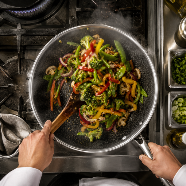 Cookinglife Wokpfanne HexaCook Hybride Pfanne ø 28 cm - NON STICK - geeignet für alle Wärmequellen - keramische Antihaftbeschichtung
