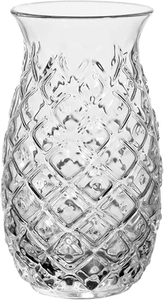 Cookinglife Cocktailgläser / Tiki Ananas Gläser - 400 ml - 6 Stück