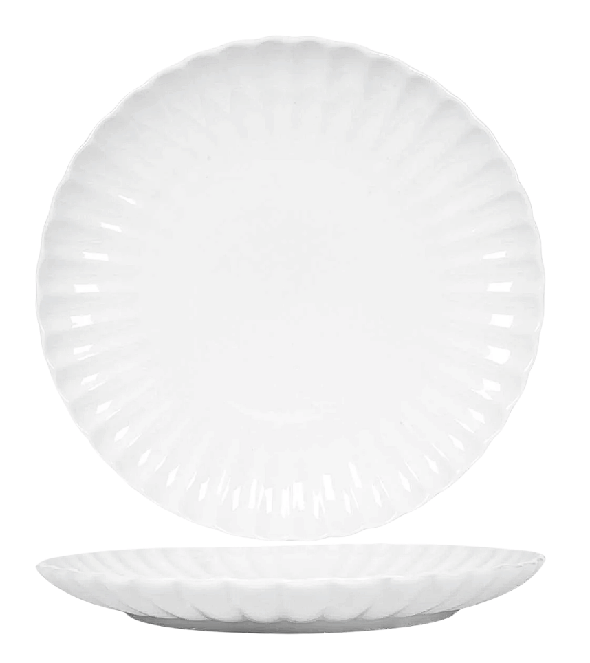 Cookinglife Frühstücksteller / Dessertteller Cardida Off White ø 19.5 cm - 6 Stück