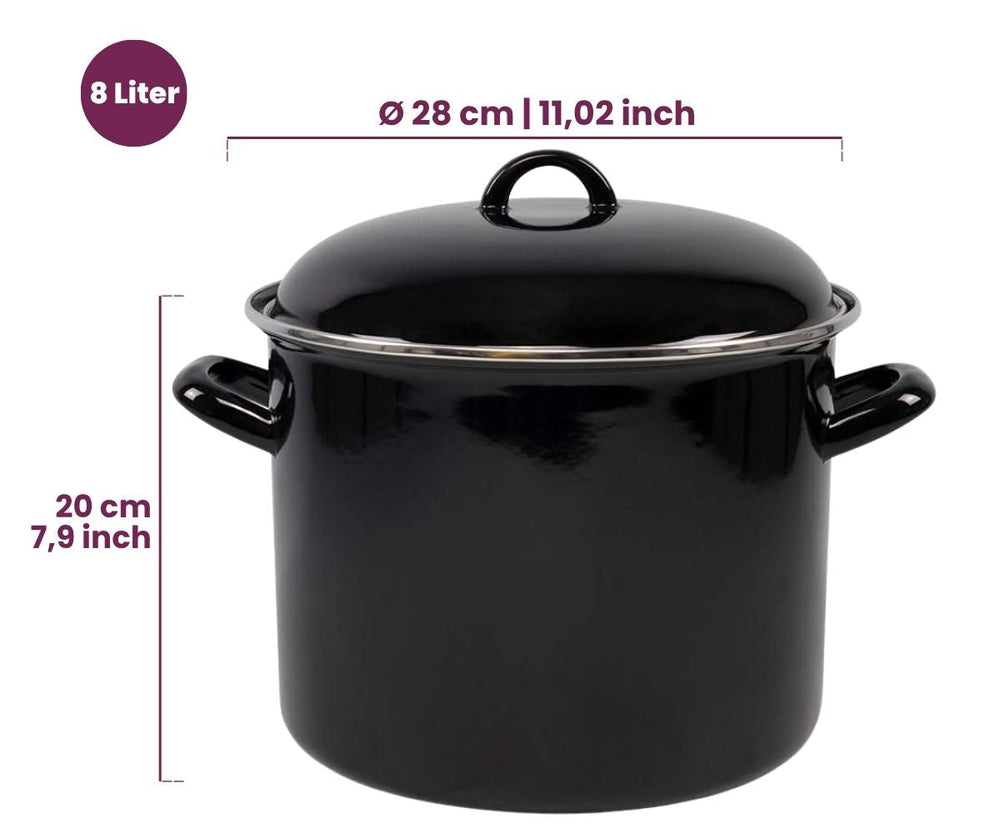 Cooking Soßentopf Cooking - Schwarz - ø 24 cm / 8 Liter