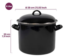 Cooking Soßentopf Cooking - Schwarz - ø 24 cm / 8 Liter