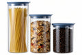 Cookinglife Vorratsbehälter Set - Glas - ø 13 cm - 1,5 / 1,9 / 2,5 Liter - 3 Stück