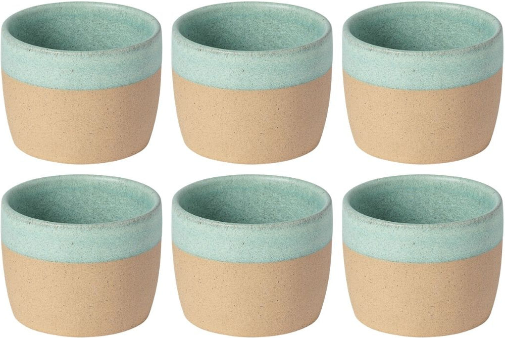 Costa Nova Becher Arenito Aqua 360 ml - 6 Stück