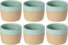 Costa Nova Becher Arenito Aqua 360 ml - 6 Stück