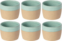 Costa Nova Becher Arenito Aqua 360 ml - 6 Stück