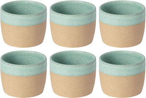Costa Nova Becher Arenito Aqua 360 ml - 6 Stück