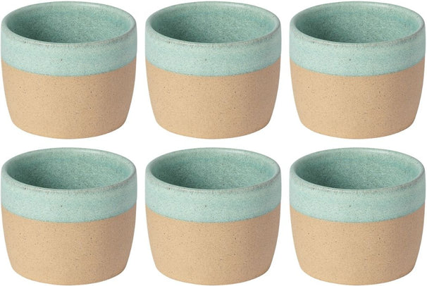 Costa Nova Becher Arenito Aqua 360 ml - 6 Stück