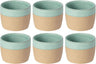 Costa Nova Becher Arenito Aqua 360 ml - 6 Stück