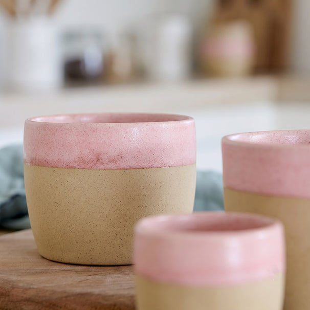 Costa Nova Becher Arenito Mauve Rose 360 ml - 6 Stück