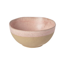 Costa Nova Geschirrset Arenito Mauve Rose 18-teilig / 6 Personen - 6 Speiseteller, 6 Frühstücksteller & 6 Schalen