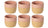 Costa Nova Kaffeetassen Arenito Mauve Rose 200 ml - 6 Stück