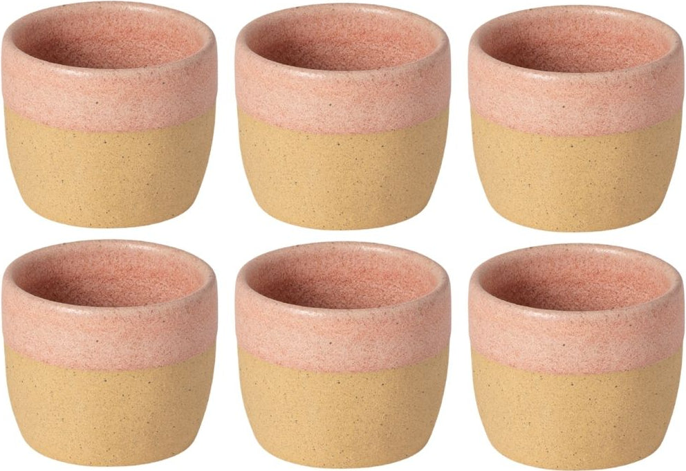 Costa Nova Becher Arenito Mauve Rose 360 ml - 6 Stück