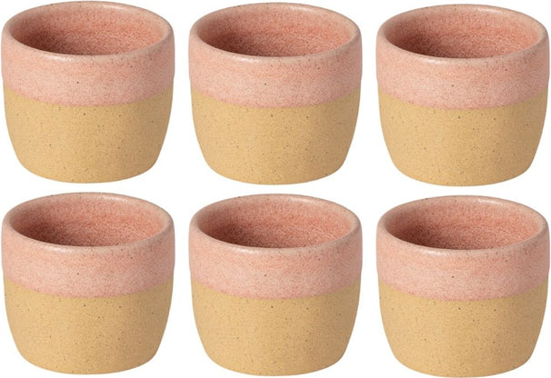 Costa Nova Becher Arenito Mauve Rose 360 ml - 6 Stück