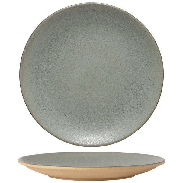 Costa Nova Speiseteller Arenito Sage Green ø 28 cm - 6 Stück