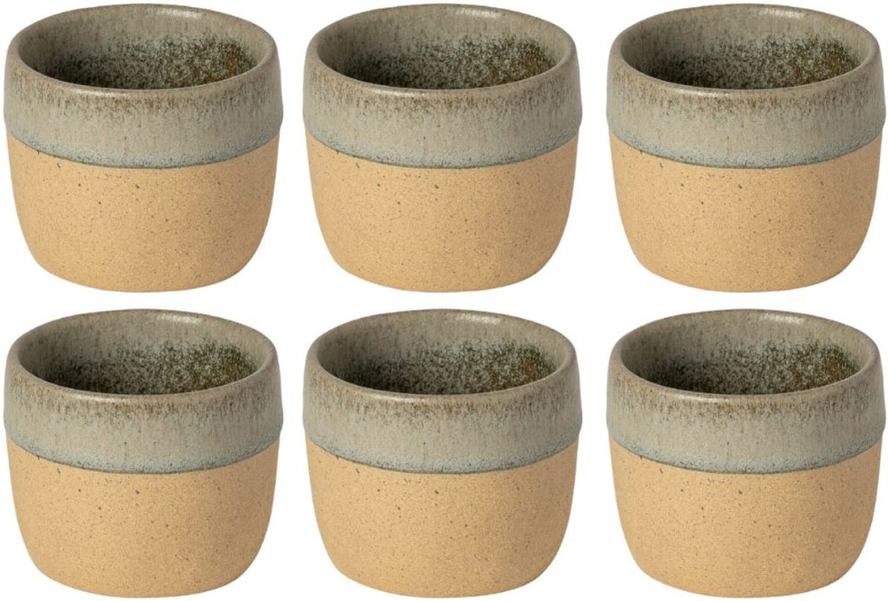 Costa Nova Becher Arenito Salbeigrün 360 ml - 6 Stück