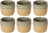 Costa Nova Becher Arenito Salbeigrün 360 ml - 6 Stück