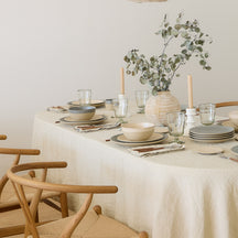 Costa Nova Geschirrset Arenito Sage Green 18-teilig / 6 Personen - 6 Speiseteller, 6 Frühstücksteller & 6 Schalen