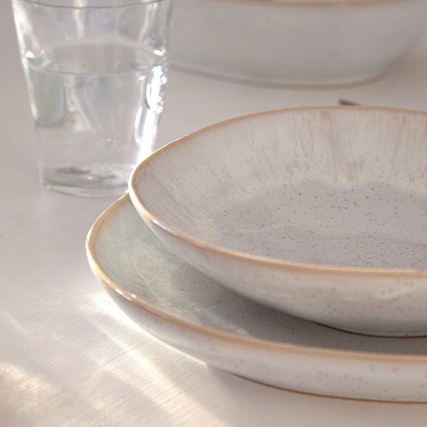 Costa Nova Tiefe Teller / Pastateller Casafina Eivissa Sand Beige ø 23 cm - 6 Stück