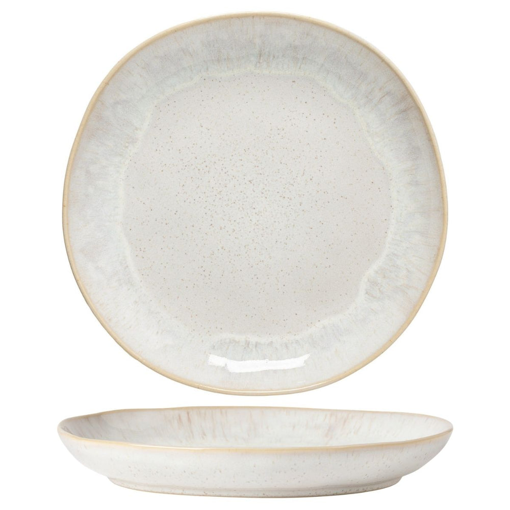 Costa Nova Geschirrset Casafina Eivissa Sand Beige 18-teilig / 6 Personen - 6 Speiseteller, 6 Frühstücksteller & 6 Schalen