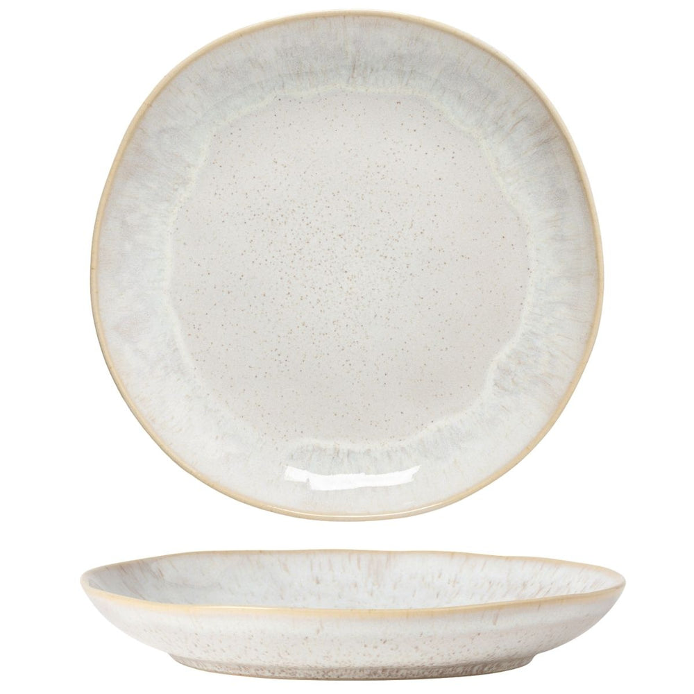 Costa Nova Geschirrset Casafina Eivissa Sand Beige 18-teilig / 6 Personen - 6 Speiseteller, 6 Frühstücksteller & 6 Schalen