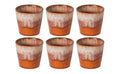 Costa Nova Espresso Tassen Casafina Poterie Caramel-Latte 80 ml - 6 Stück