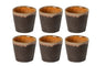 Costa Nova Espresso Tassen Casafina Poterie Mocha-Latte 80 ml - 6 Stück