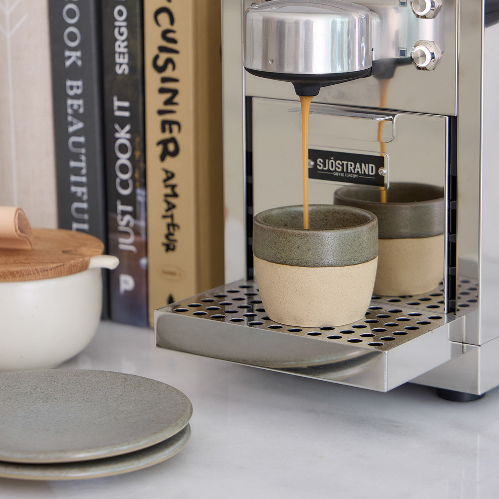 Costa Nova Espresso Tassen Arenito Multicolor 65 ml - 8 Stück - Geschenkbox