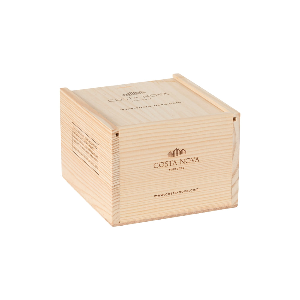 Costa Nova Espresso Tassen Grespresso Denim 80 ml - 8 Stück - Geschenkbox