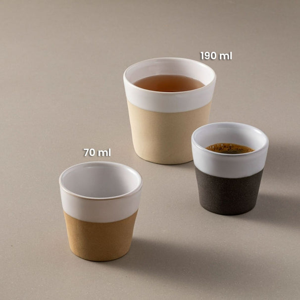 Costa Nova Espressotassen Grespresso Nature 80 ml - 3 Stück