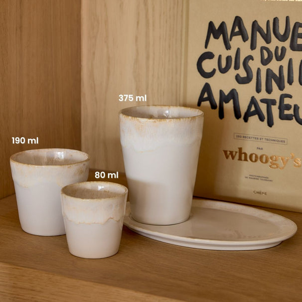 Costa Nova Becher Grespresso Weiß 375 ml - 3 Stück