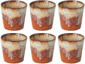 Costa Nova Kaffeetassen Casafina Poterie Caramel-Latte 190 ml - 6 Stück