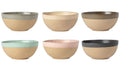Costa Nova Suppenschalen / Schalen Arenito Multicolor ø 16 cm - 6 Stück