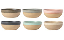 Costa Nova Poke Bowls / Schalen Arenito Multicolor ø 19 cm - 6 Stück