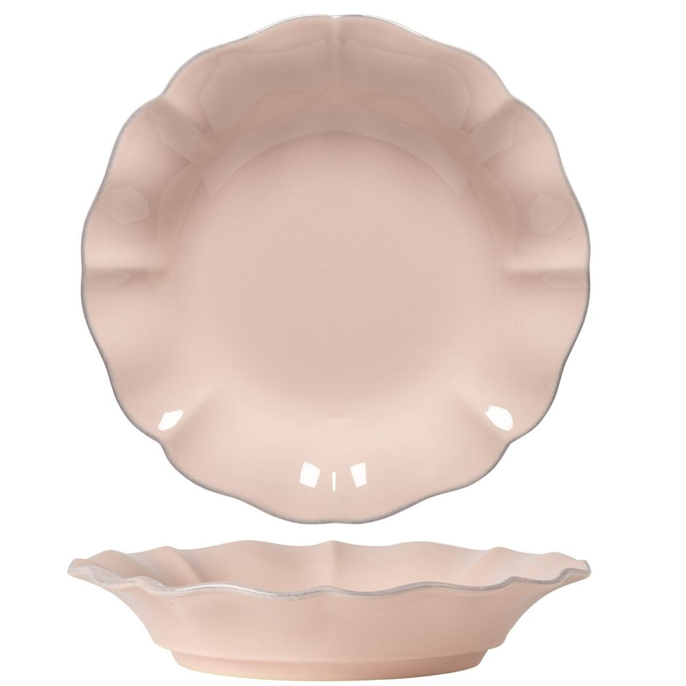 Costa Nova Geschirrset Rosa Rosé Pink 18-teilig / 6 Personen - 6 Speiseteller, 6 Frühstücksteller & 6 Suppenteller