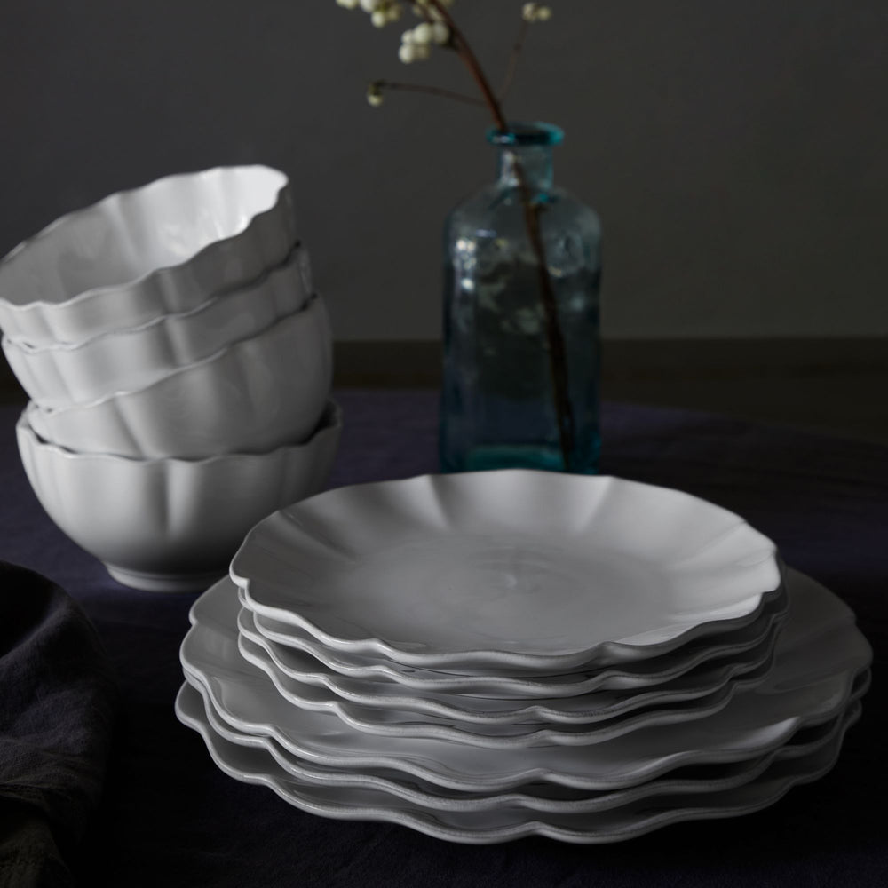 Costa Nova Frühstücksteller / Dessertteller Rosa White ø 22 cm - 6 Stück