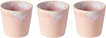 Costa Nova Kaffeetassen Grespresso Soft Pink 190 ml - 3 Stück