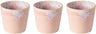 Costa Nova Kaffeetassen Grespresso Soft Pink 190 ml - 3 Stück