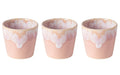 Costa Nova Espresso Tassen Grespresso Soft Pink 80 ml - 3 Stück