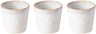 Costa Nova Kaffeetassen Grespresso White 190 ml - 3 Stück
