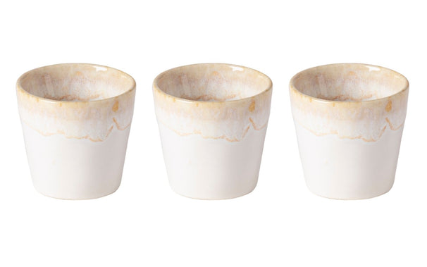 Costa Nova Espresso Tassen Grespresso Weiß 80 ml - 3 Stück