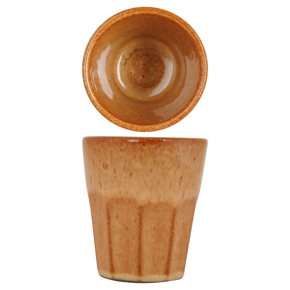 Cosy & Trendy Cappuccino Becher Bistro Mustard Yellow 290 ml - 6 Stück