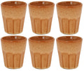 Cosy & Trendy Cappuccino Becher Bistro Mustard Yellow 290 ml - 6 Stück