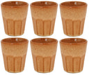 Cosy & Trendy Cappuccino Becher Bistro Mustard Yellow 290 ml - 6 Stück