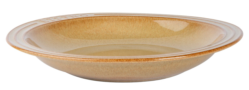 Cosy & Trendy Tiefe Teller / Pastateller Bistro Mustard Yellow ø 26 cm - 6 Stück