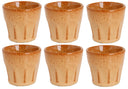 Cosy & Trendy Espresso Tassen Bistro Mustard Yellow 90 ml - 6 Stück