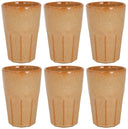 Cosy & Trendy Latte Macchiato Becher Bistro Mustard Yellow 450 ml - 6 Stück