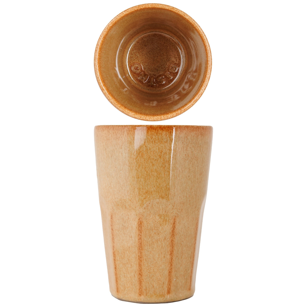 Cosy & Trendy Latte Macchiato Becher Bistro Mustard Yellow 450 ml - 6 Stück